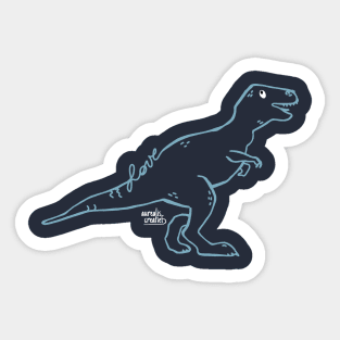 T-Rex Tyrannosaurus love Sticker